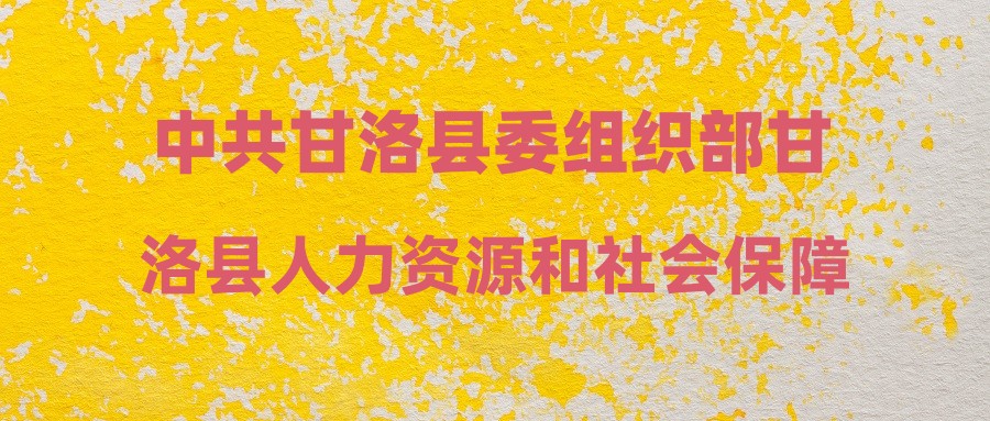 甘洛县人力资源和社会保障局最新战略规划揭秘